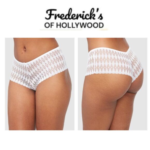 NWT Frederick’s of Hollywood Ellison Lace Panties (Size S) - Picture 1 of 6